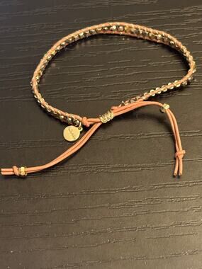 Stella & Dot Adjustable Beaded Slider Bracelet